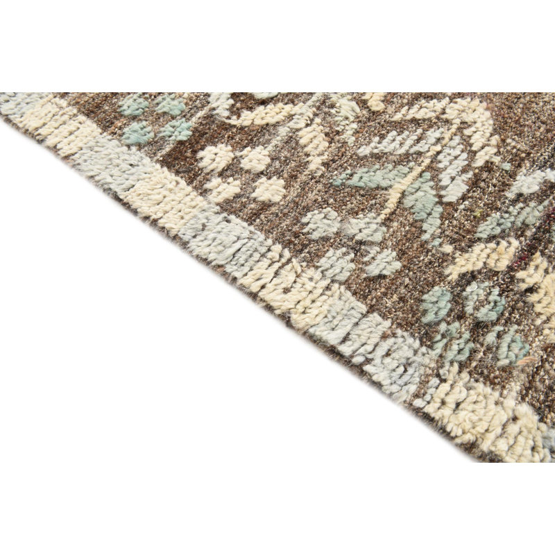 Tapis brun 5 pi 2 po x 6 pi 8 po Philip