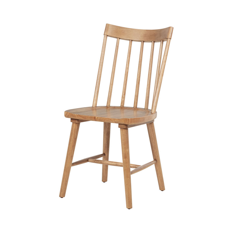 Chaise d'appoint de ferme 18,4 po l, naturelle, Natural