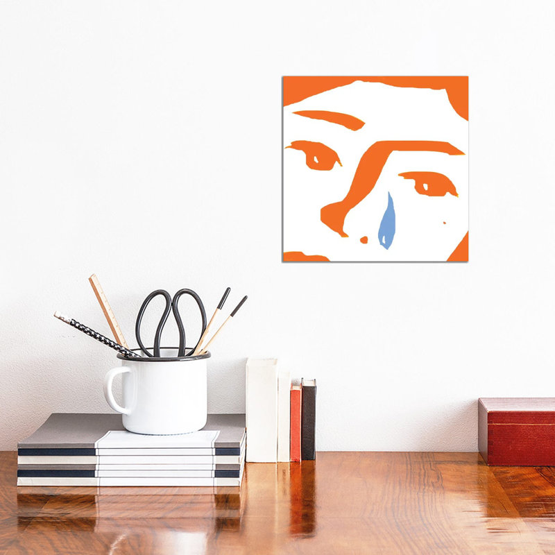 Face Of Female by Art Mirano - Wrapped Canvas Print, 30.48 cm H x 30.48 cm W x 1.91 cm D