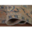 Tapis traditionnel gris surteint 9 x 13