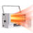Electric Garage Heater 5000-Watt Ceiling Mount With Remote Control
