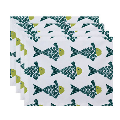 Grand Ridge Polyester Nautical Rectangle Placemat