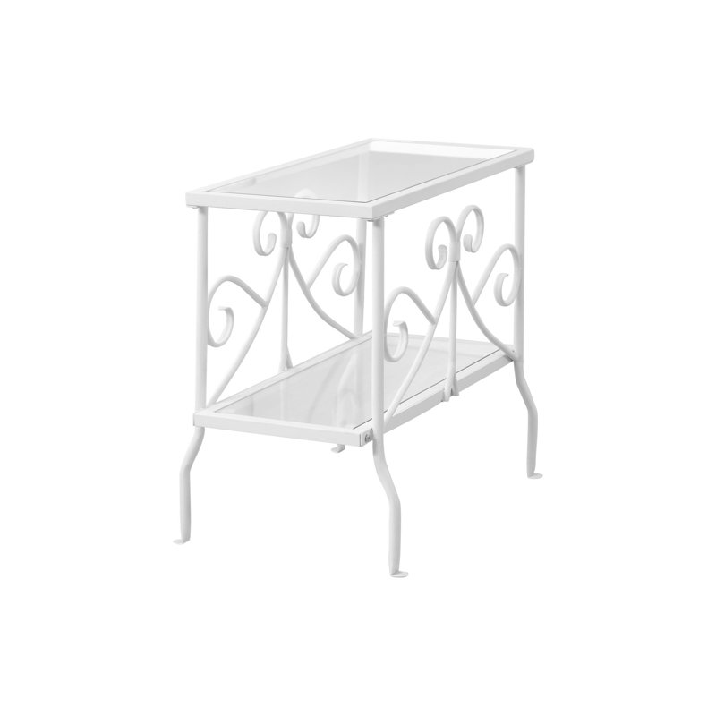 Accent Table, White