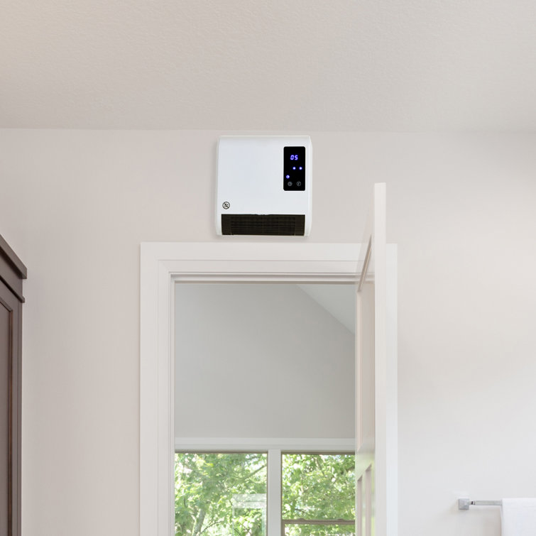 Warmlite Digital 2 KW Wall Mounted Down Flow Heater with Remote Control and  Turbo Fan | Wayfair.co.uk