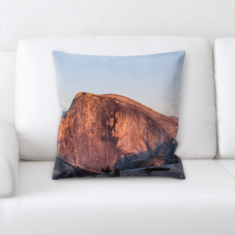Microsuede Reversible Throw Pillow