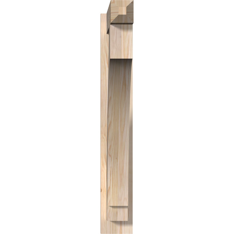 Persienne impériale, P 26 po x H 38 po, Sapin Douglas de 5 1/2 po (lisse)