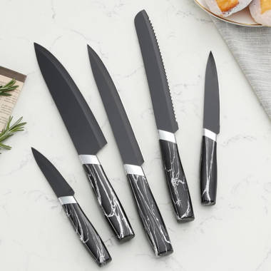 Wuyi 6 Piece Stainless Steel Assorted Knife Set