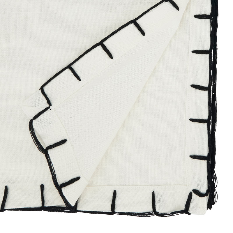 Anetta Table Runnner, White