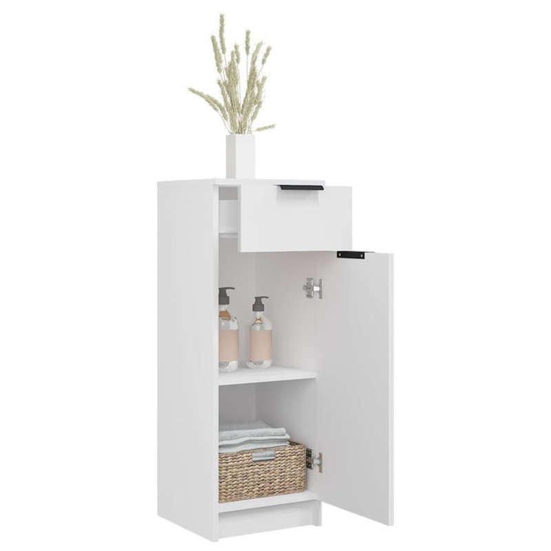 Bathroom Cabinet, White