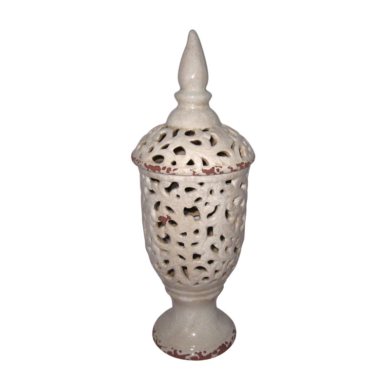 Pot de rangement, H 18,9 po x l 6,69 po x P 6,69 po
