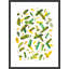 Fanatical Dreams Green III Framed Painting Canvas