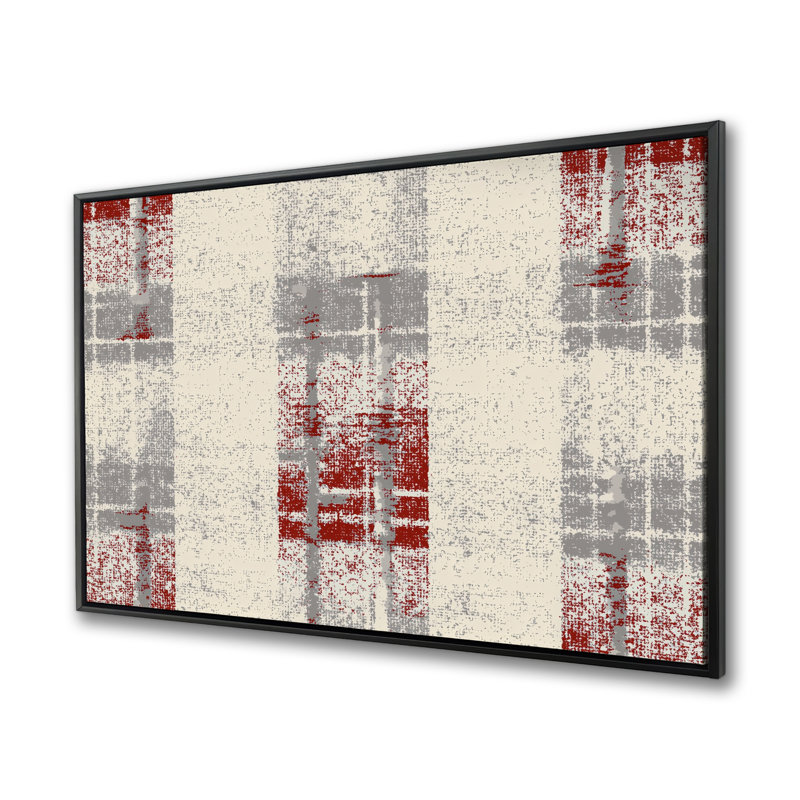 Motif grunge - Toile encadrée pour la décoration intérieure