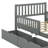 Platform Bed With Guardrails On Both Sides And Two Storage Drawers-370115570-370115581