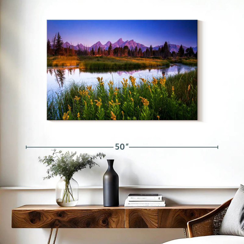 Alvord Vivid Schwabacher Landing Sunrise, H 26 po x l 39 po