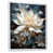 Cadre flottant blanc