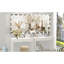 Miroir de salle de bain style avec lumières - 72 x 32, argent, fonctionnement simple, pour chambre à coucher, vestiaire 72 x 32 pouces éclairé couleur du corps entier réglable, stable, chambre à coucher