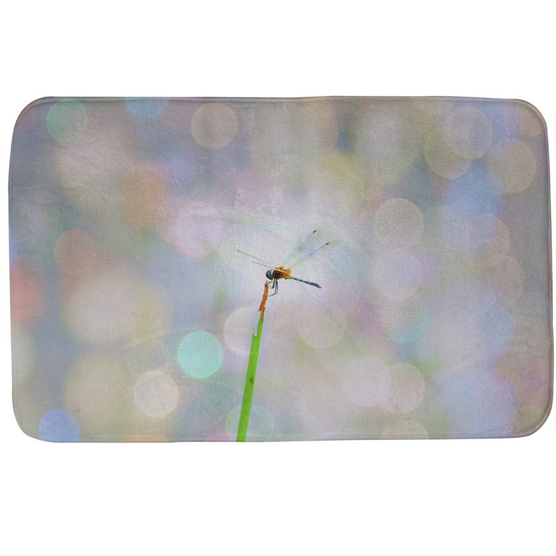 Tapis antidérapant pour salle de bain Fawcett, l 17 po x L 24 po