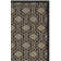 Arneshia Geometric Black/Brown Indoor/Outdoor Area Rug