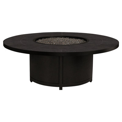 Capri Iron Outdoor Fire Pit Table