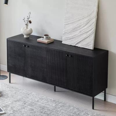 Buffet léger de style rétro luxueux