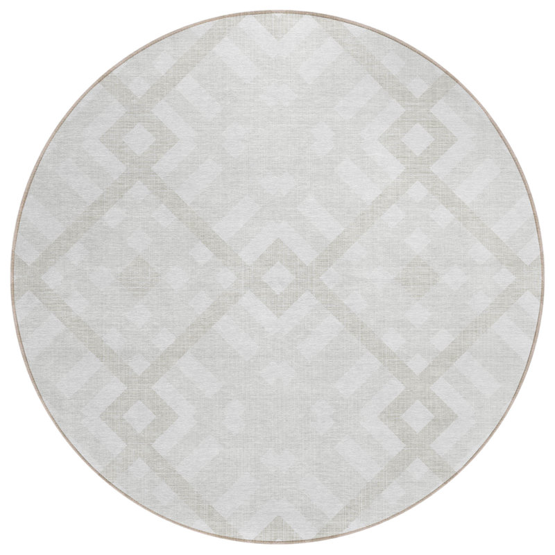 Tapis rond 8 po