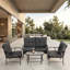 Ensemble de conversation en osier pour terrasse-1778012065