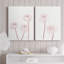 PEONY BLOOMS I par Kayleigh Wold - Ensemble de 2 reproductions sur toiles tendues-965457095