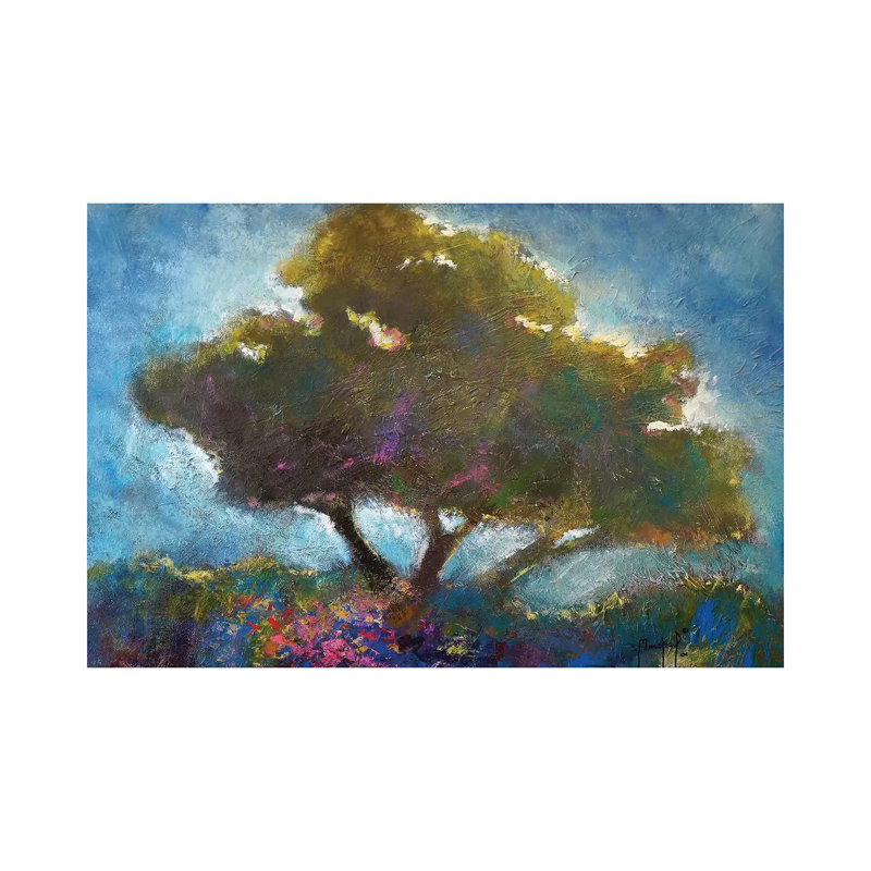 Tree Of Life by Joseph Marshal Foster - Wrapped Canvas Painting, 66.04 cm H x 45.72 cm W x 3.175 cm D