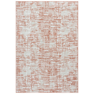 Tapis abstrait lavable à la machine Bayside 132 Performance
