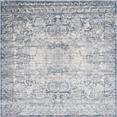 Tapis oriental bleu marine Parrado