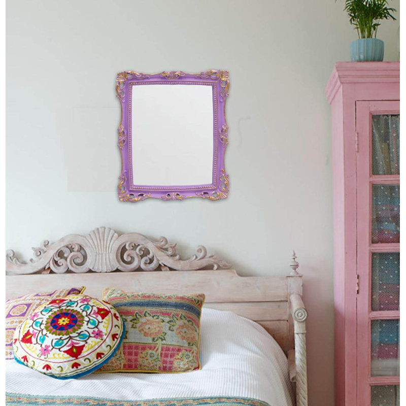 Rectangle Mirror, Lilac Purple