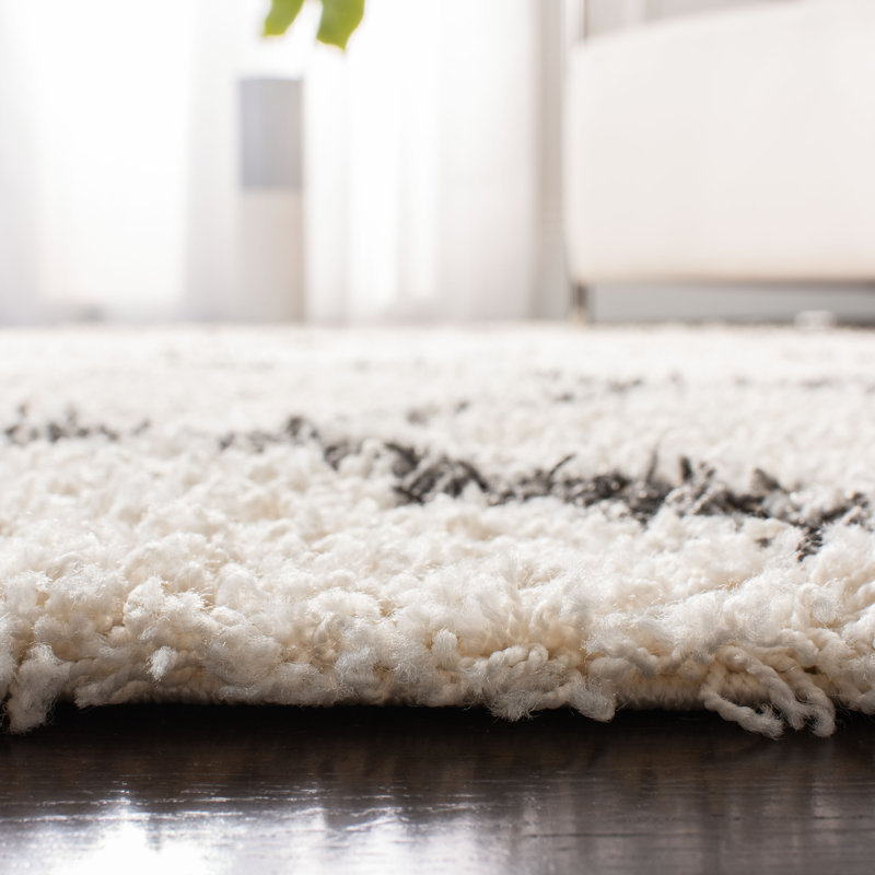 Sgd-Dallas Shag Performance Geometric Rug, Round 4'
