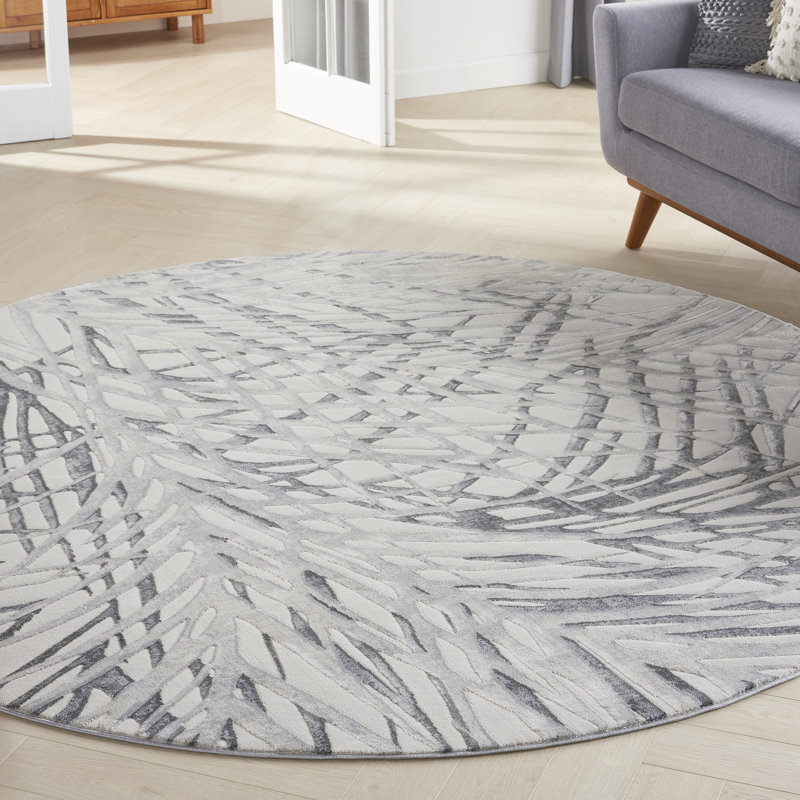 RUSTIC TEXTURES - Area Rug, Round 7'10"