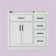 Osoria 36'' Solid Wood Single Bathroom Vanity Base Only, Left Offset Base Cabinet without Top