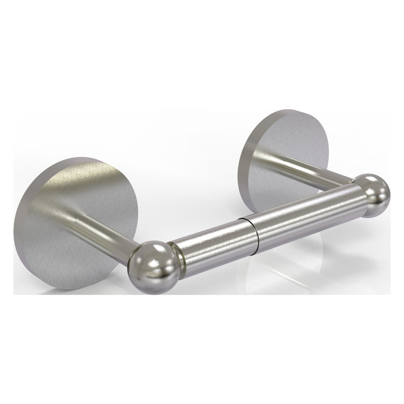 Porte-papier hygiénique mural double, Nickel satiné