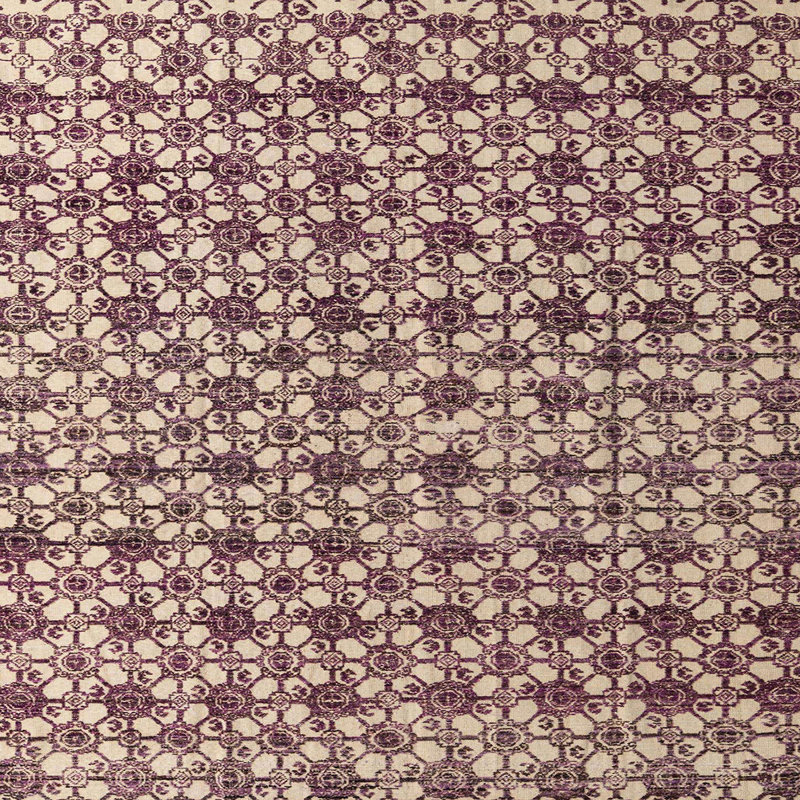 Abstract Indoor Rug, Square 5'