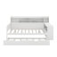 Lit de jour double avec tablettes, lit gigogne et bureau-425558922