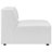 Mingle Vegan Leather 4-Piece Sofa and 2 Ottomans Set-1505610337