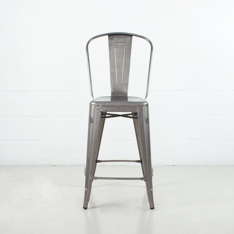 Melien Stackable Bar & Counter Stool, Counter Stool (26" Seat Height)