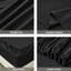 Ensemble de draps en coton 3 pièces pour lit simple, draps respirants et rafraîchissants, literie douce inspirée des hôtels, draps noirs de luxe avec bonnet profond de 40 cm, infroissables et faciles d'entretien.-135803604-135803611