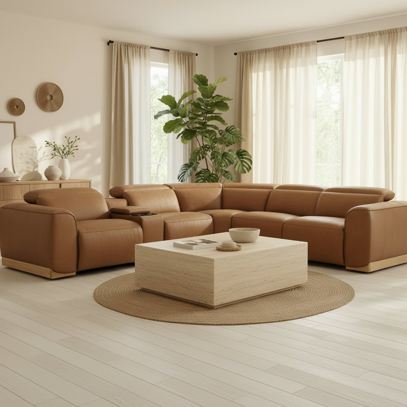 Canapé modulaire inclinable Rosa