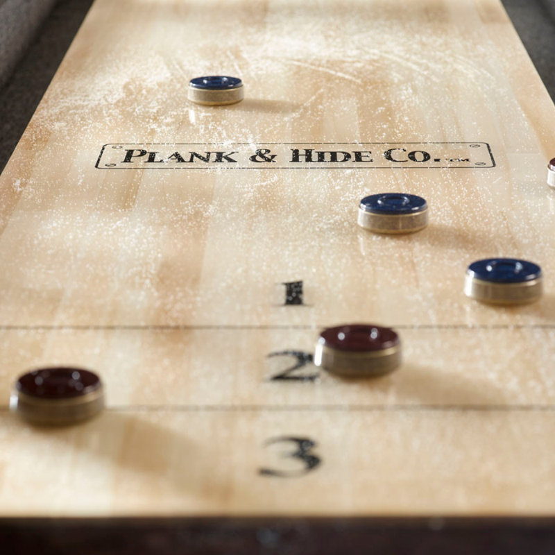 Beaumont Shuffleboard Table with Professional Installation Included, 12'