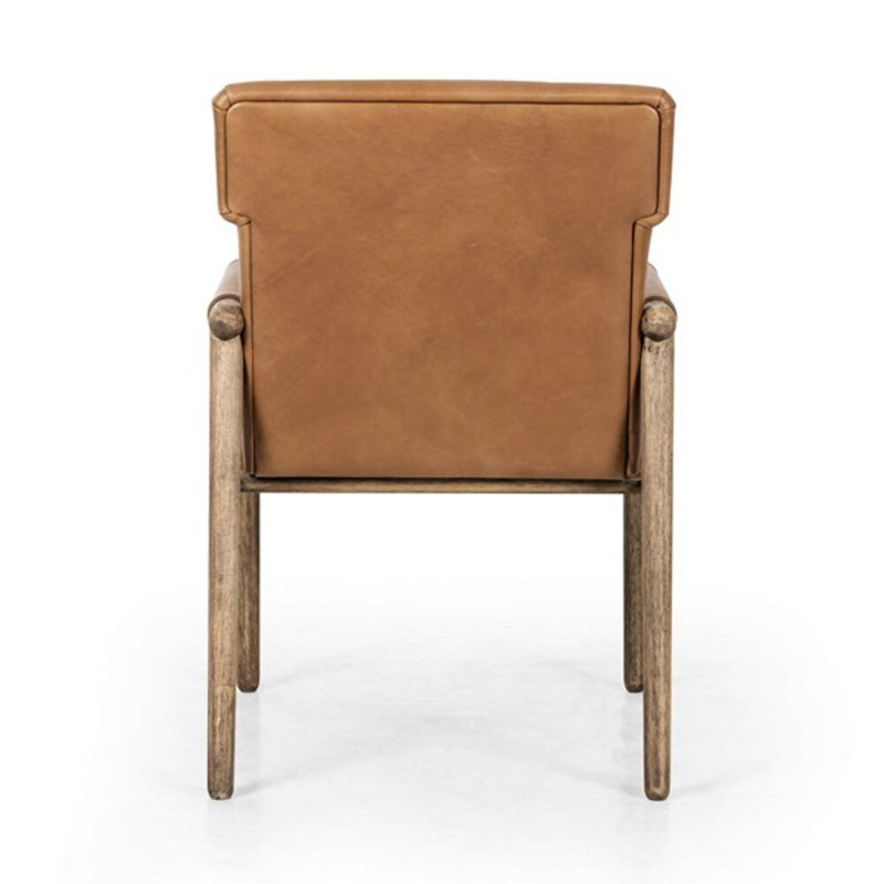 Almada Leather Arm Chair