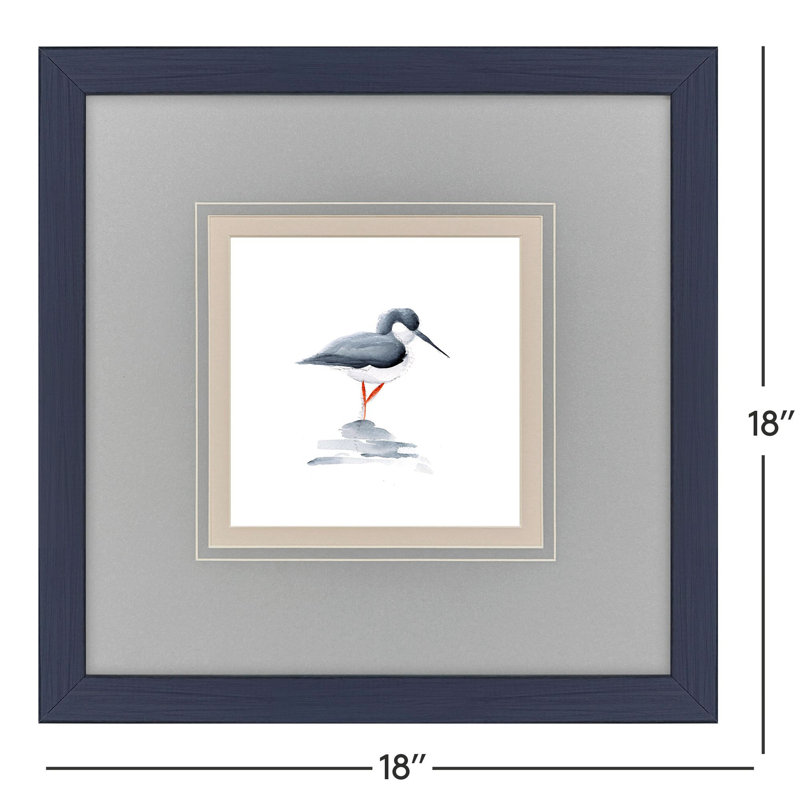 Shorebird Song II, art encadré