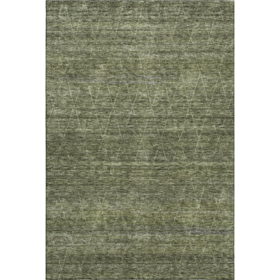 Premium Machine Washable Kent AMF1165 Geometric Rug