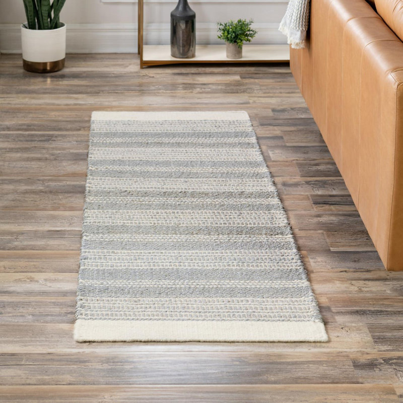 Tapis Kovacs - gris, Tapis de couloir 2 pi 7 po x 12 pi