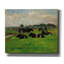 «Paysage avec un groupe de cinq vaches, 1901» par Piet Mondrian, estampe numérique sur toile-1369819124