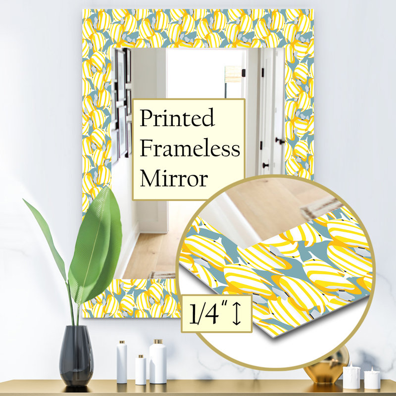 Miroir murale d’humeur 21, H 24 po x l 32 po
