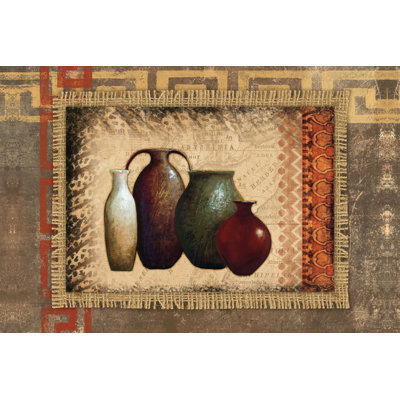 Patch Pots - Wrapped Canvas Print