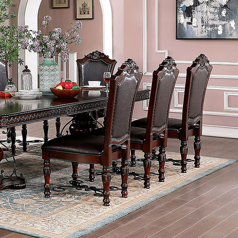 Ensemble de chaises d'appoint majestueux 2 pièces Majestic Traditional